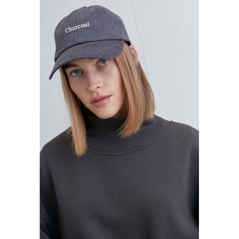 BALL CAP Charcoal One Size