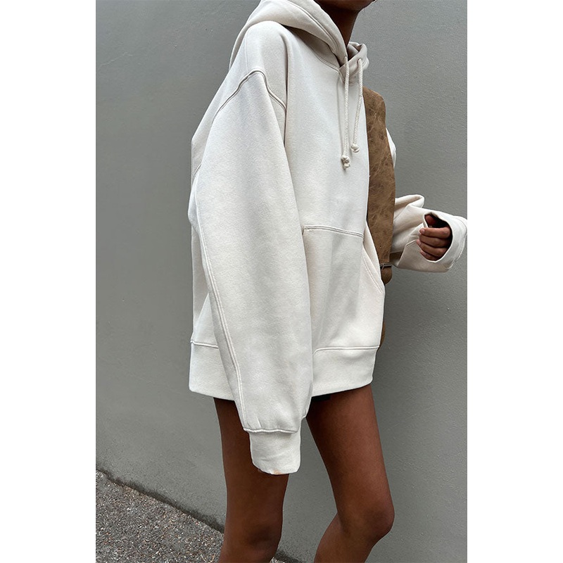 BASIC HOODIE Birch Extra Extra Small Extra Small