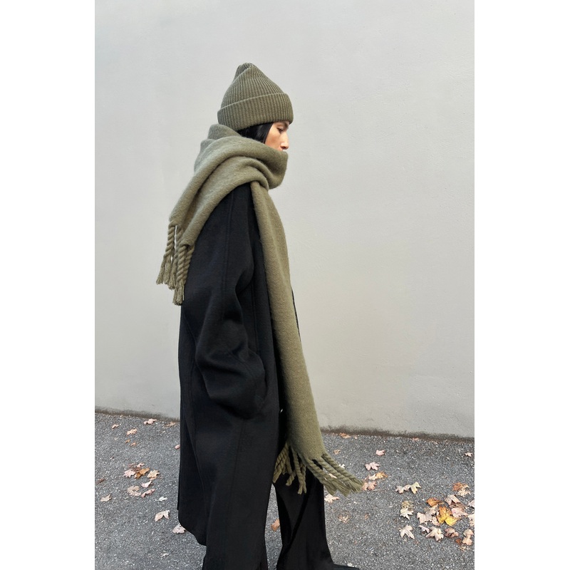 ALPACA BEANIE Burnt Olive One Size