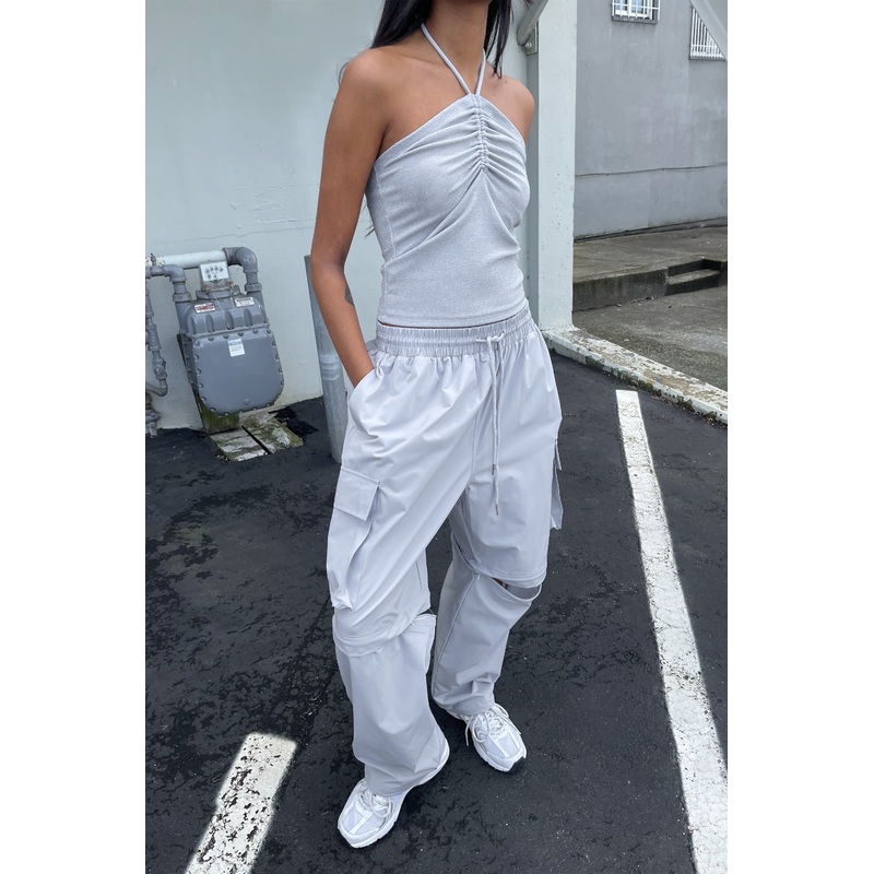 ZIP-OFF CARGO PANT GREY Small