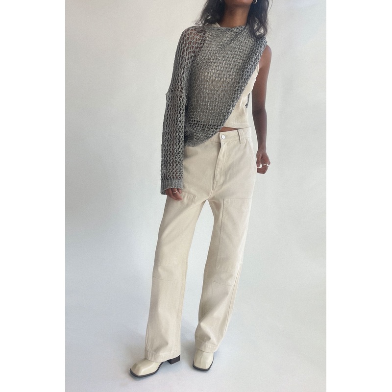 TWILL CARPENTER PANT Oatmeal 0