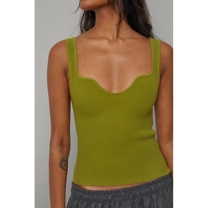 SWEATER TANK Guacamole Extra Small