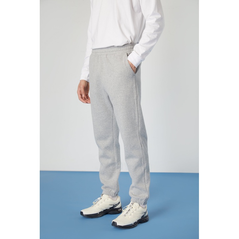 SWEATPANTS Heather Gray Extra Small