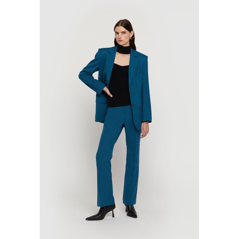 SWEETHEART CUT-OUT SWEATER Black Double Extra Small