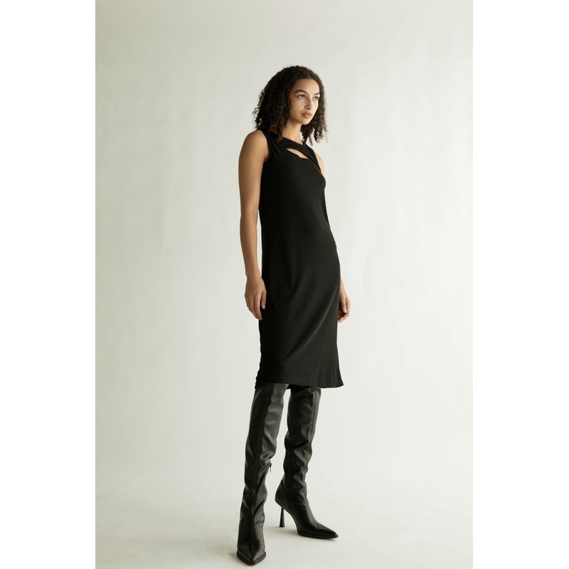 TANK DRESS Black Small