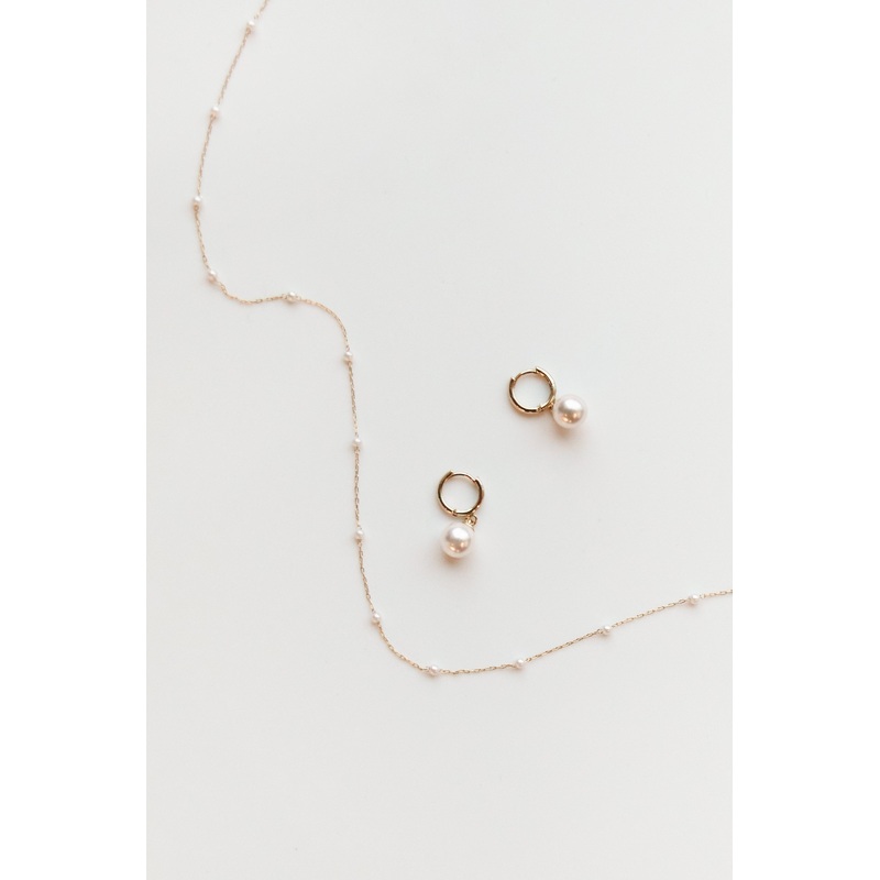 THIN CHAIN NECKLACE Gold One Size