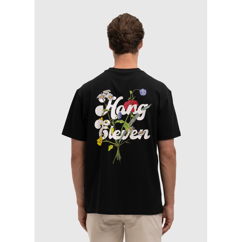 Bouquet Tee – Black Black XS