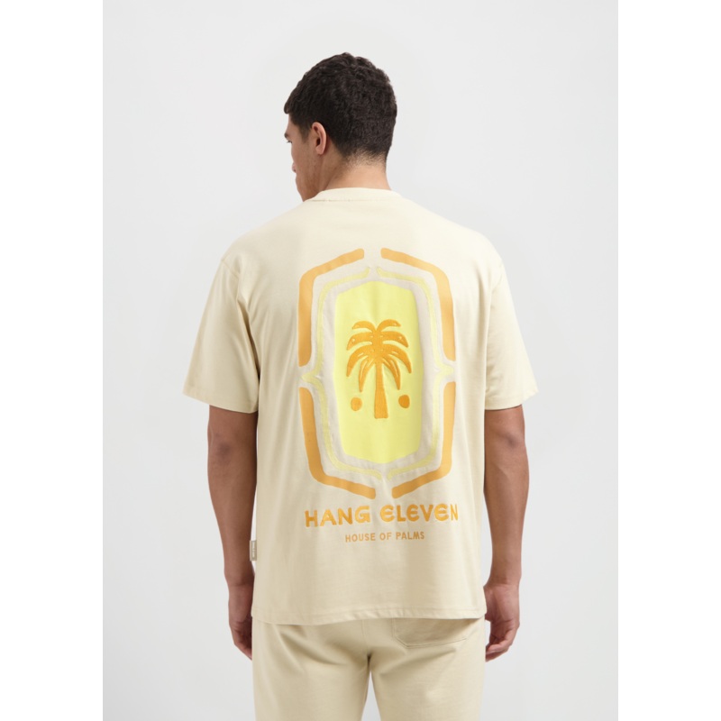 House of Palms Tee – Sand Sand XS