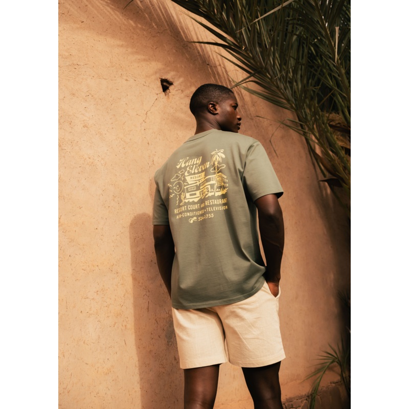 Resort Tee – Green Green XS