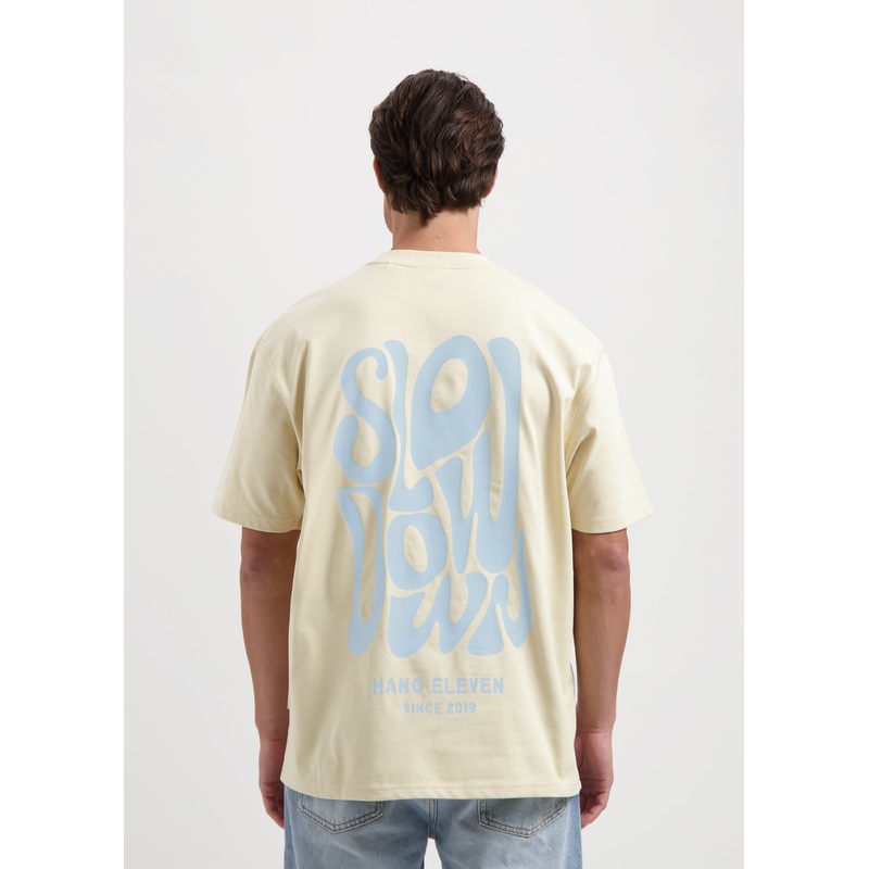 Slow Down Tee – Sand Sand XS