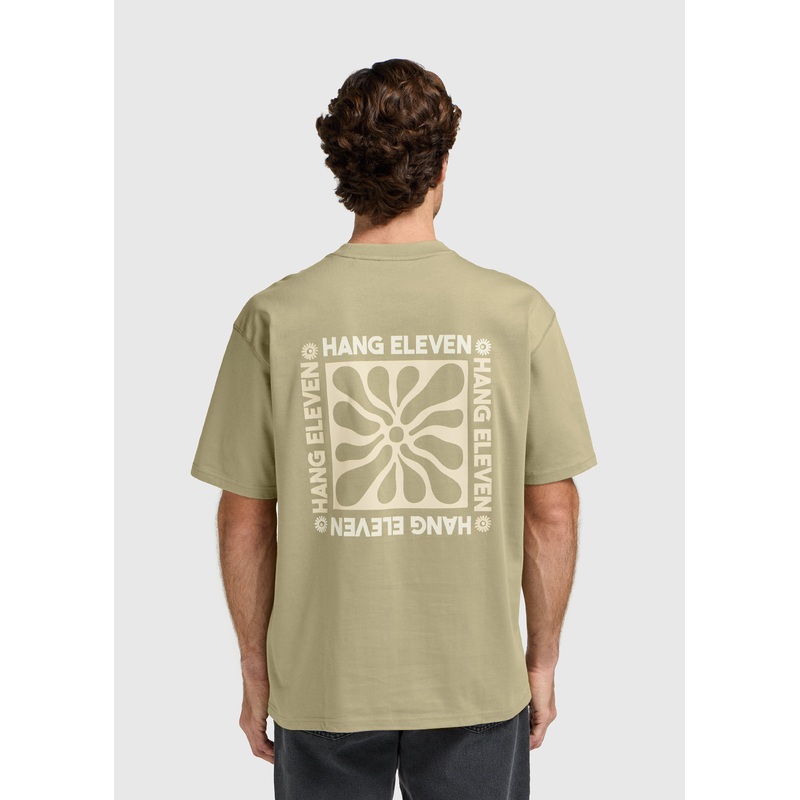 Bloom Tee – Slate Green Green XS