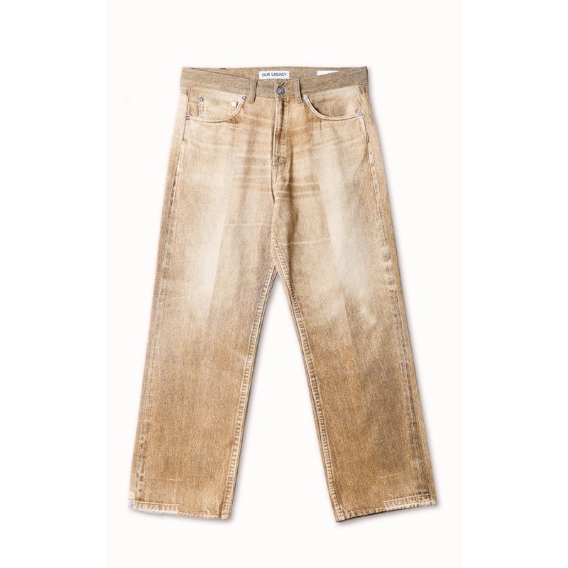 Our Legacy Third Cut Jeans Digital Dual Sand Denim W29