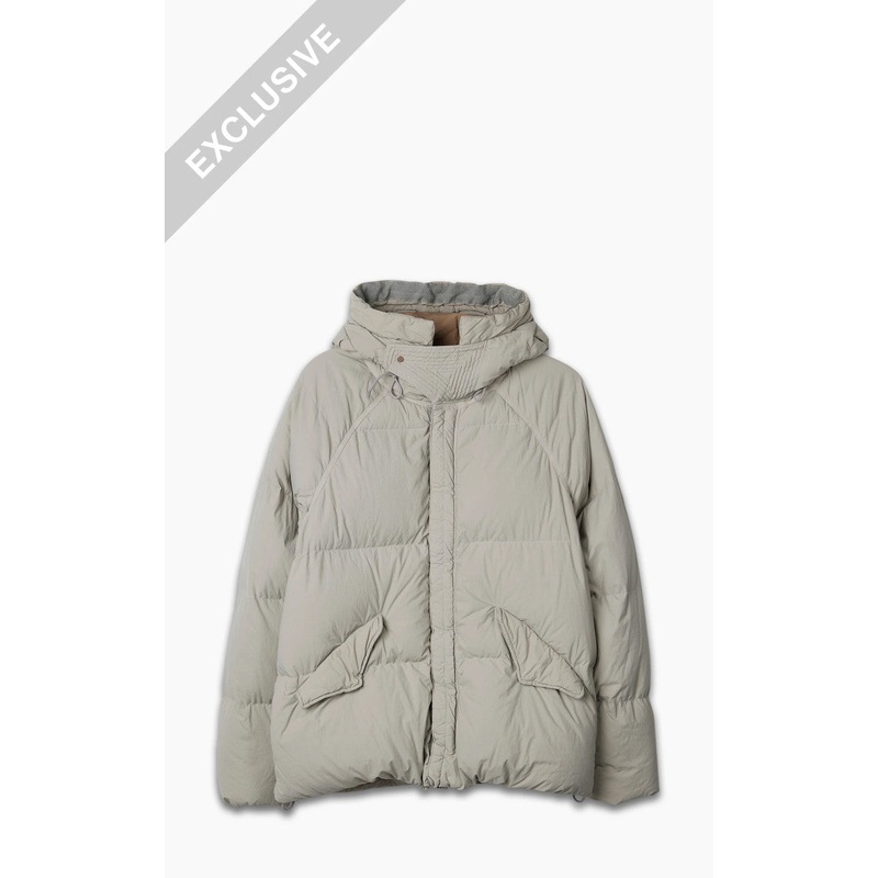 Ten C Artic Down Parka Gauze White V2 46/S