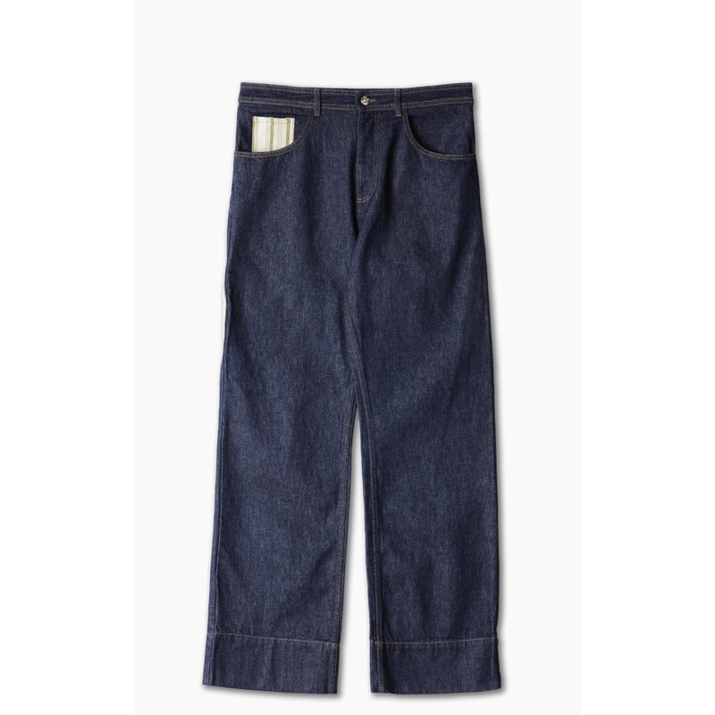 Wales Bonner Miles Jeans Blue Multi W30