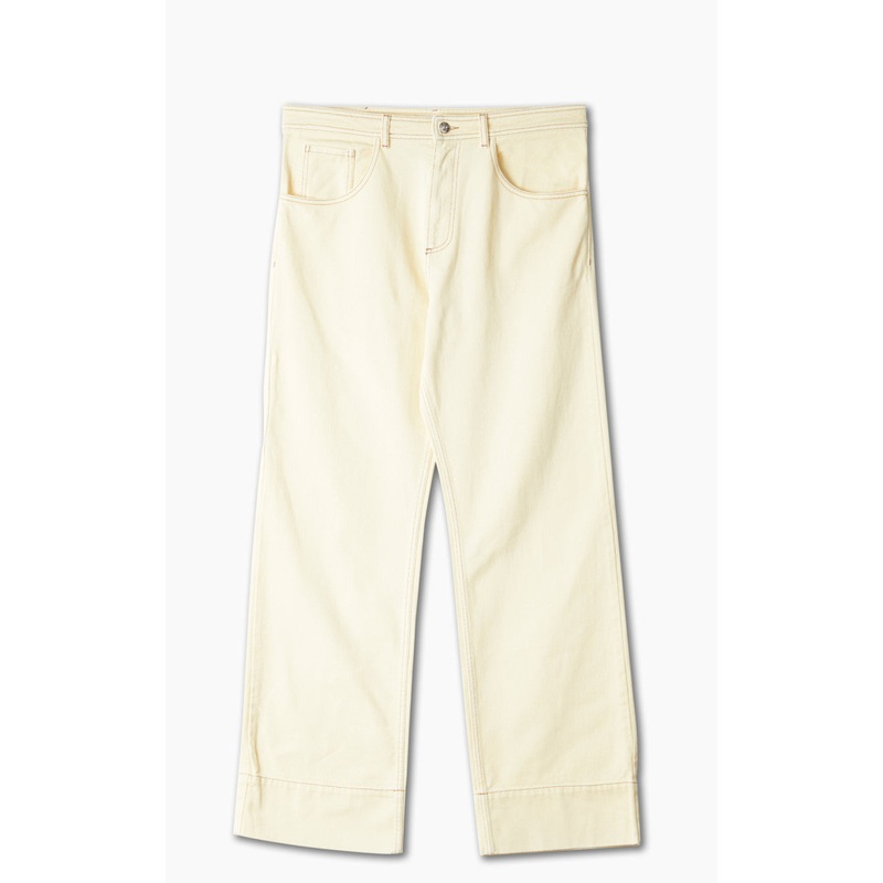 Wales Bonner Sunrise Jeans Pale Yellow W30