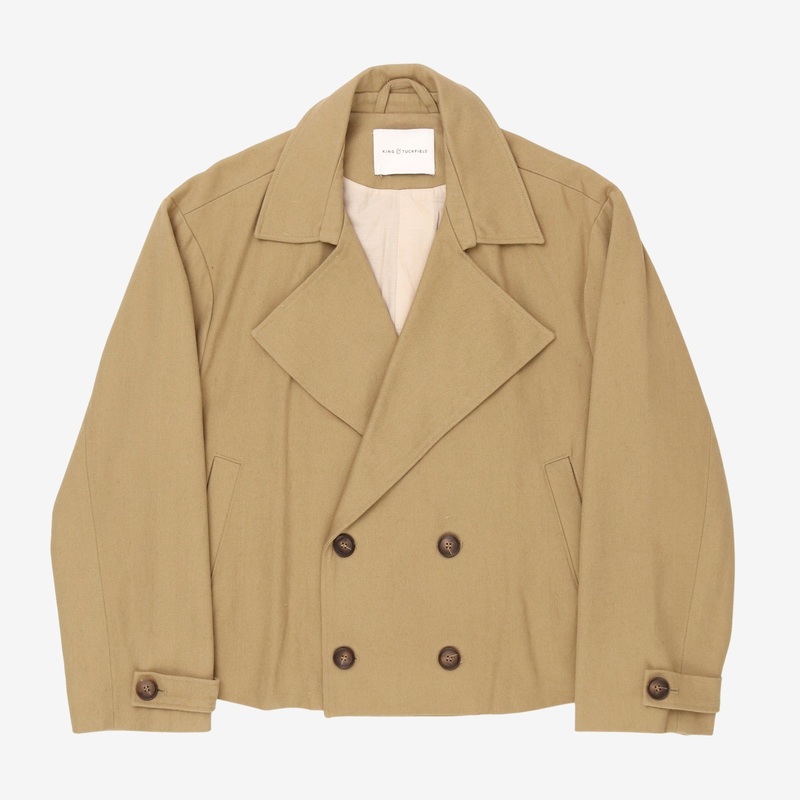 DB Cropped Jacket + Trousers M Beige