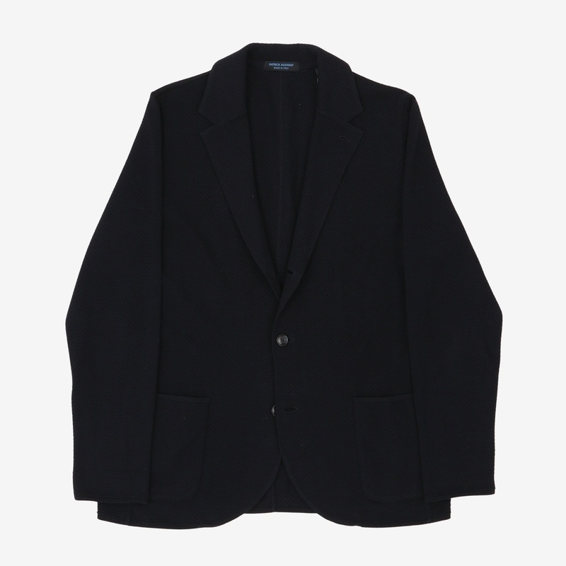 Knitted Blazer M Navy