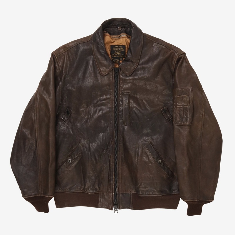 Type B-15 Flight Jacket (Avirex) XL Brown