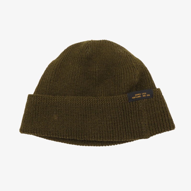 Wool Watch Cap OS Green