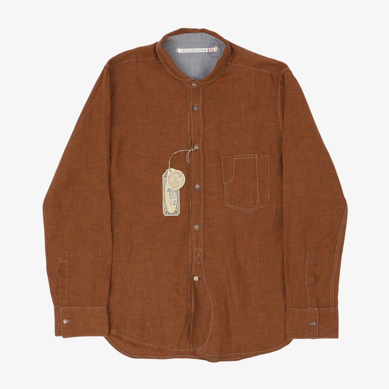 310 Linen Shirt XXL Red