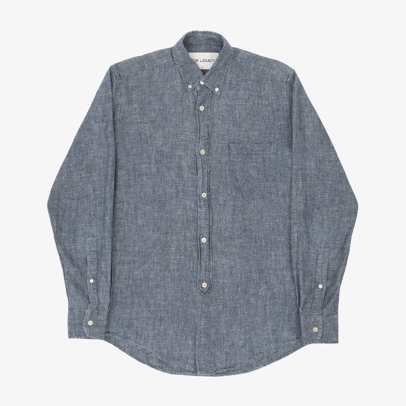 BD Chambray Shirt 46 Blue
