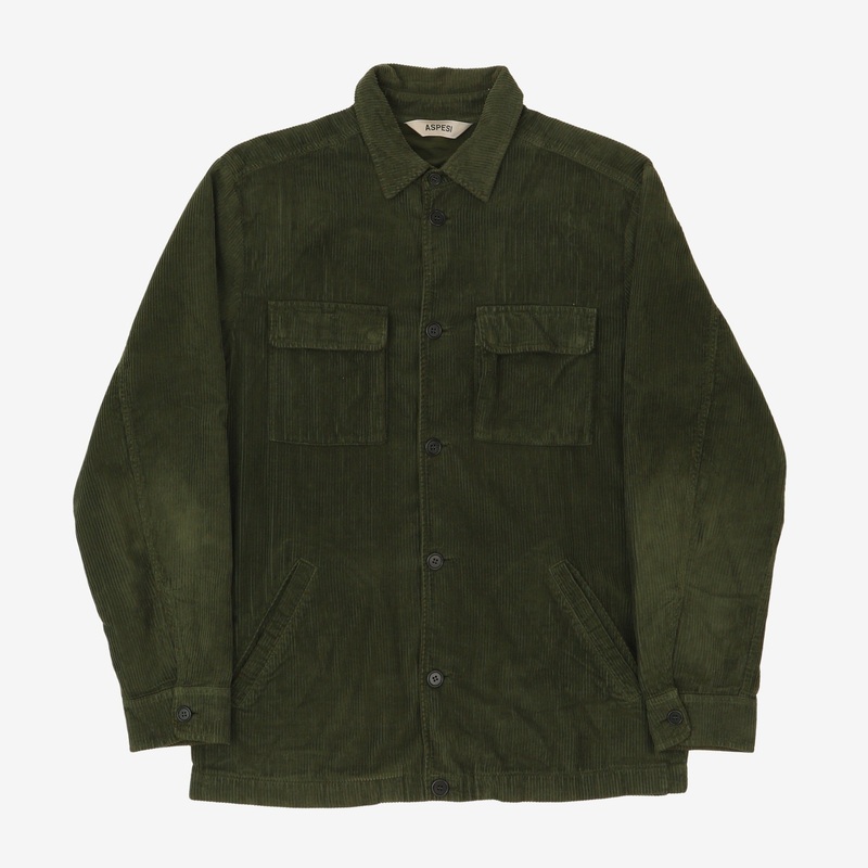 Corduroy Jacket L Green
