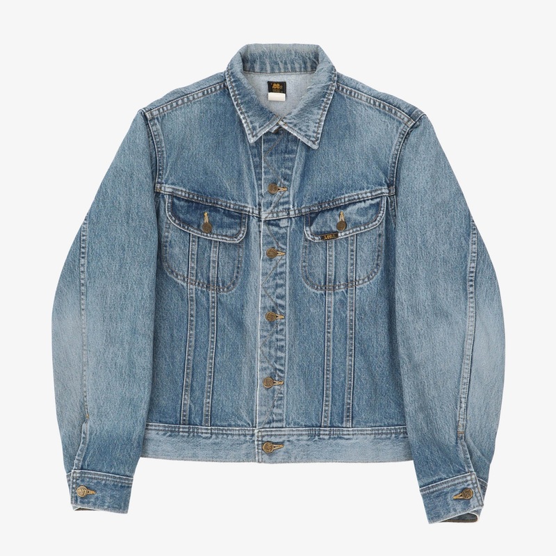 Vintage 101 Rider Denim Jacket 40 Blue