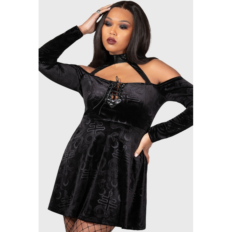 Eternal Dress XS Black 93% Polyester 7% Elastane