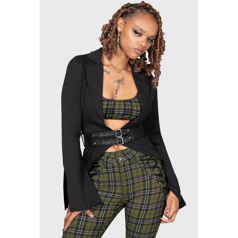 Wildish Haven Jacket XS Black 62% Viscose 33% Polyamide 5% Elastane