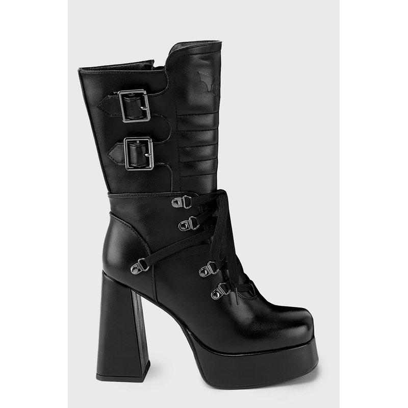 Dionisia Boots UK3 Black 100% PU