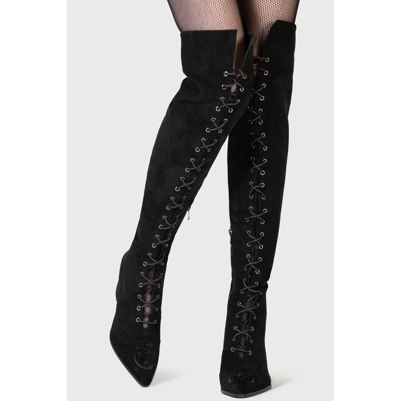 Evening Hill Boots UK3 Black 100% Polyester