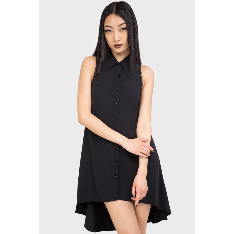 Olde Night Dress XS Black 96% Polyester 4% Elastane