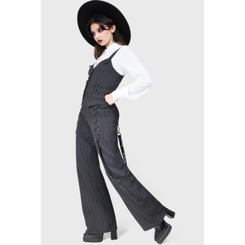 Cruriosus Trousers XS Black 96% Polyester 4% Elastane