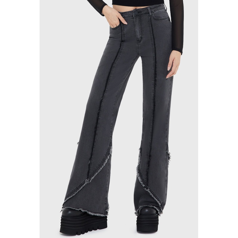 Infernum’s Curse Jeans XS Black 63% Cotton 27% Polyester 5% Lyocell 3% Viscose 2% Elastane