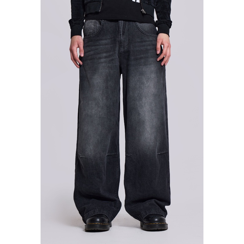 Washed Black Colossus Jeans W26 Black