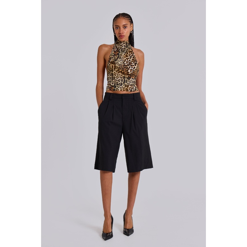 Black Goliath Tailored Shorts W26 Black