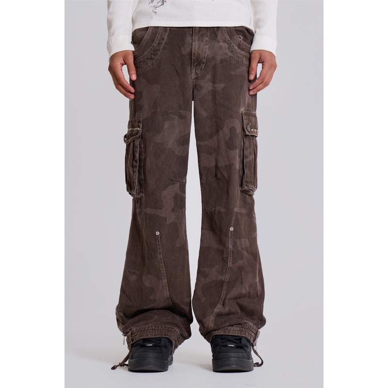 Brown Trooper Cargo Pants W26 Brown