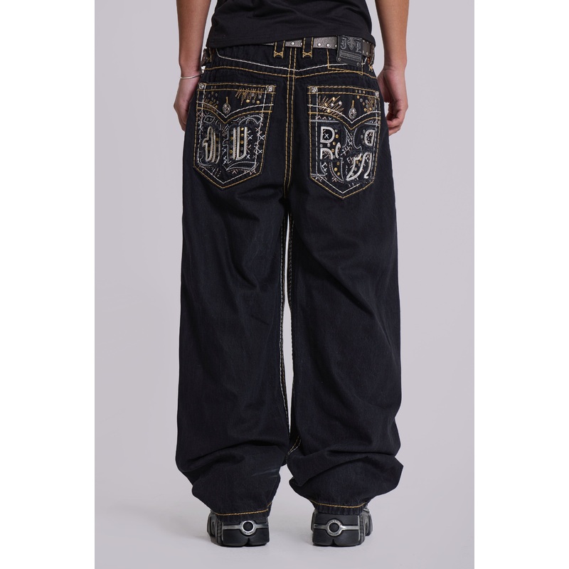 Rock Revival Mono Colossus Jeans W26 Black