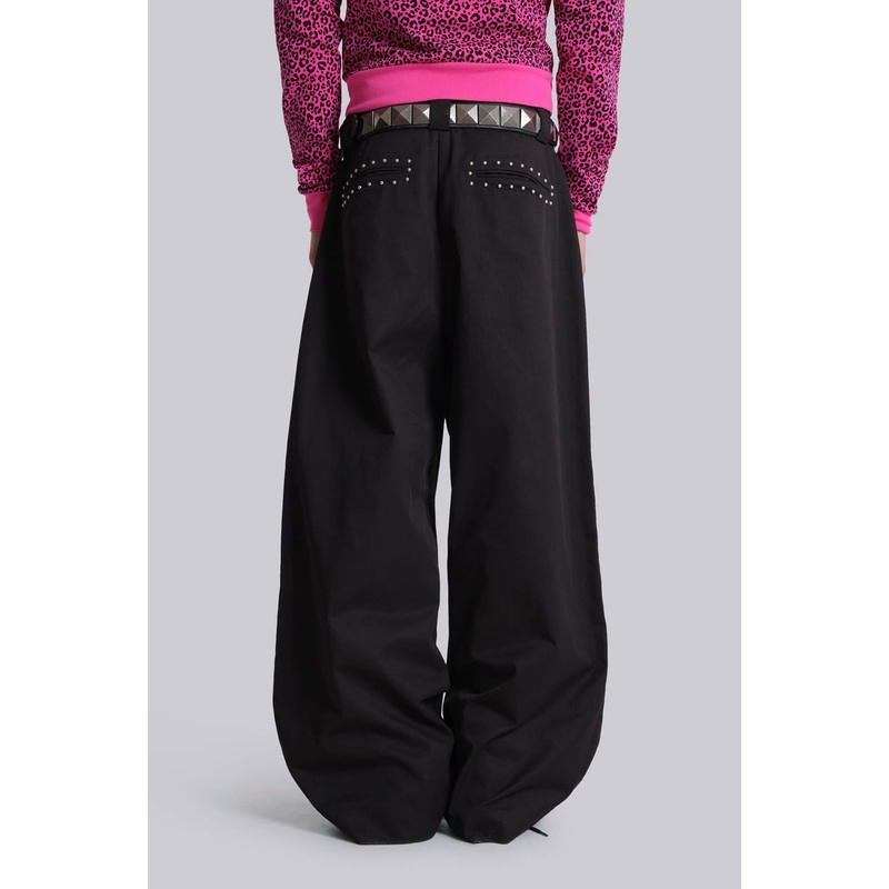 Studded Black Goliath Suit Pants W26 Black