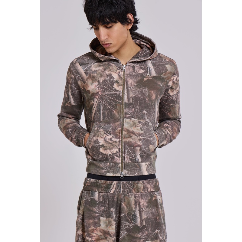 Woodland Camo Mini Monster Hoodie XXS Camo