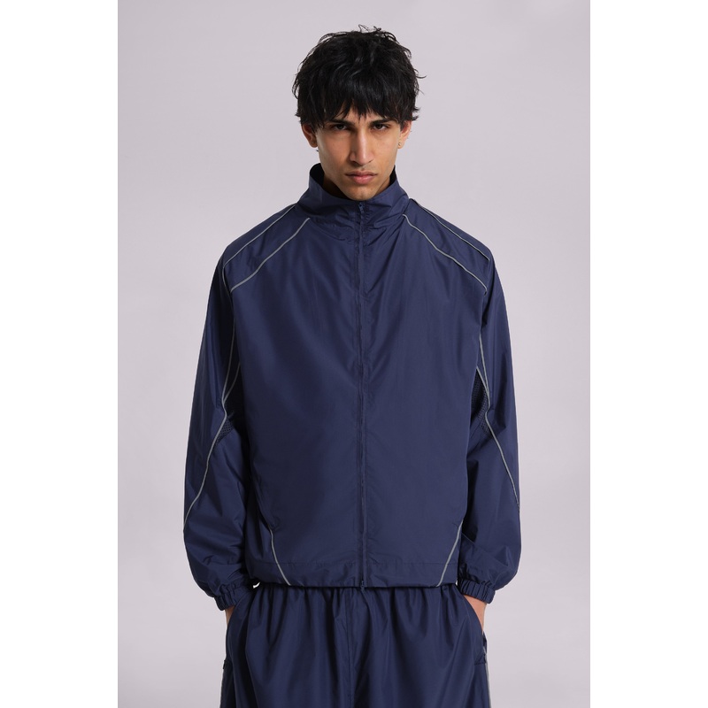 Navy Vapor Tracksuit Top XXS Navy