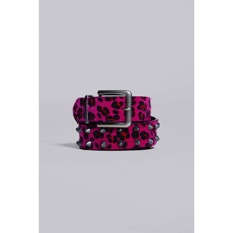 Pink Panther Studded Belt ONE SIZE Pink