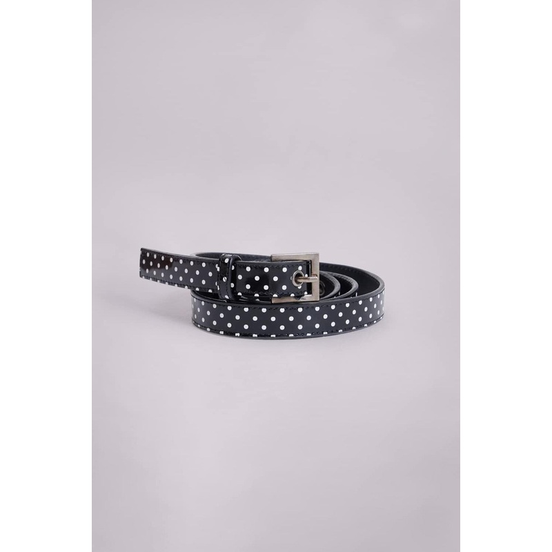 Polka Belt ONE SIZE Black