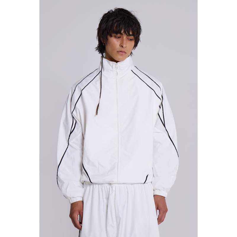 White Vapor Tracksuit Top XXS White
