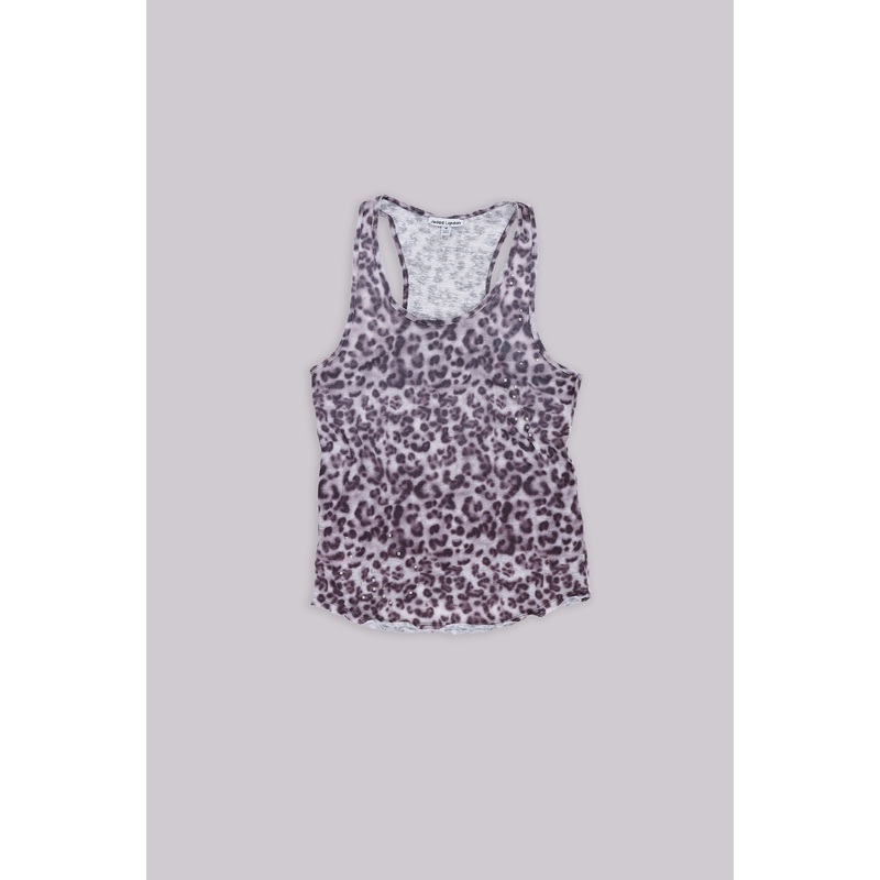 Airbrush Leopard Vest XXS Grey