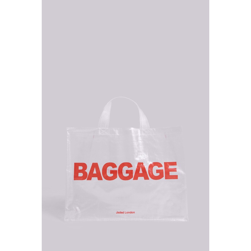 Baggage Shopper Bag ONE SIZE Red