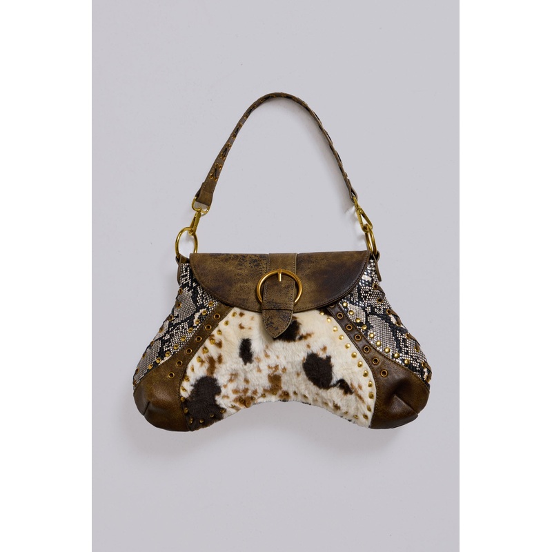 Ophidian Cow Shoulder Bag ONE SIZE Multi