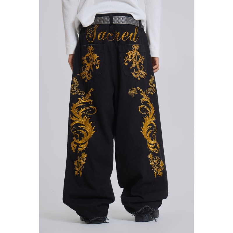 Sacred XL Colossus Jeans W26 Black