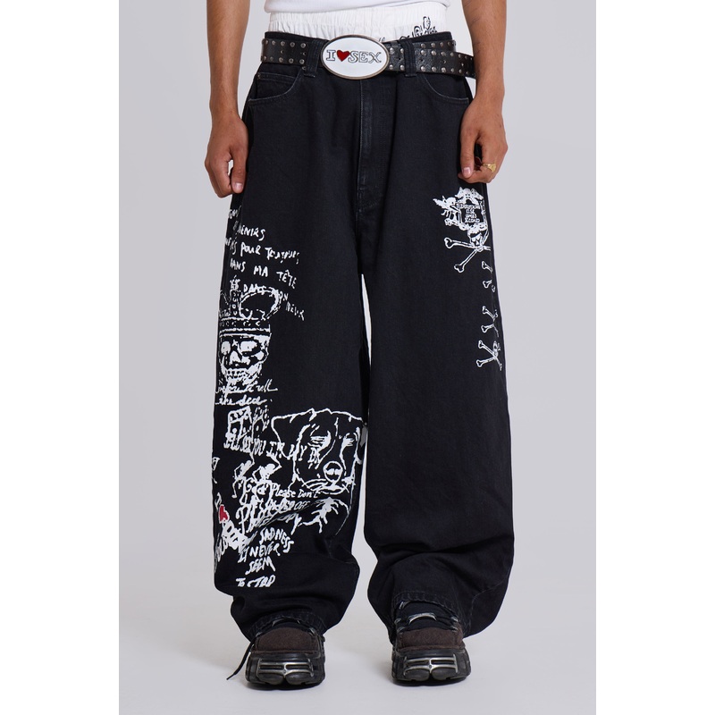 Scribble XL Colossus Jeans W26 Black