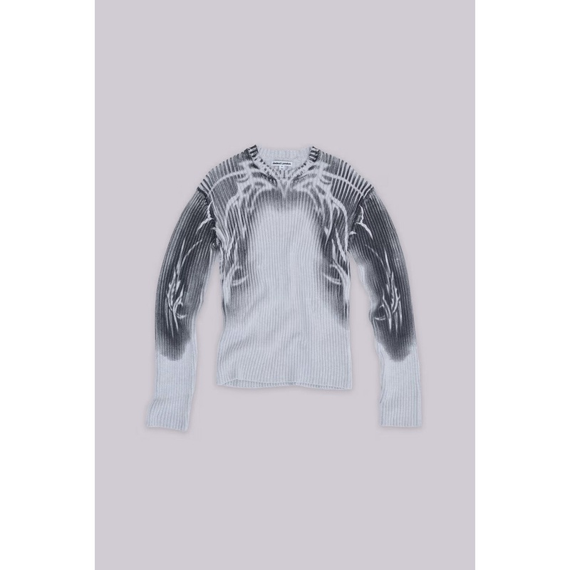 Wither Tattoo Jumper XS White